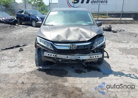 2018 Honda Odyssey Ex-L from USA, damaged, VIN 5FNRL6H70JB030038